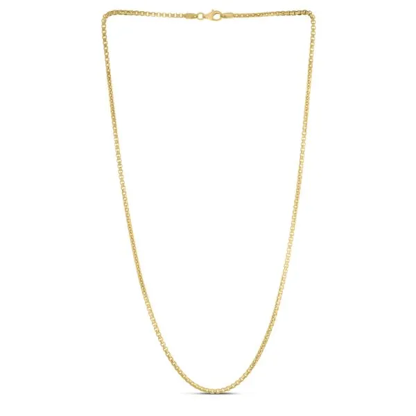 Silver Plated 2.1mm Round Box Chain Wood's Jewelers Mount Pleasant, PA