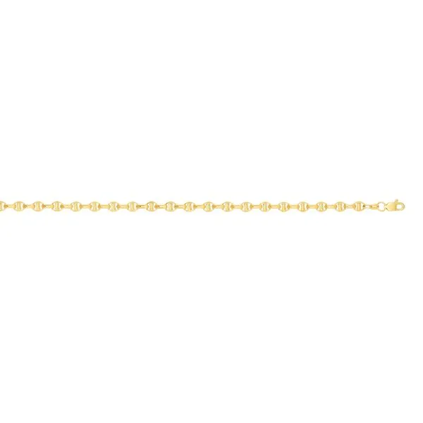 14K Gold 4.1mm Lite Anchor Chain Scirto's Jewelry Lockport, NY