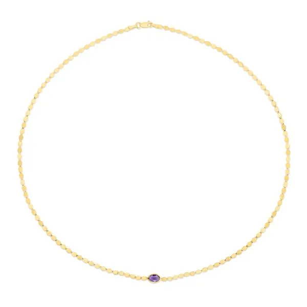 14K Amethyst Mirrored Chain Bracelet Tennies Jewelry Appleton, WI