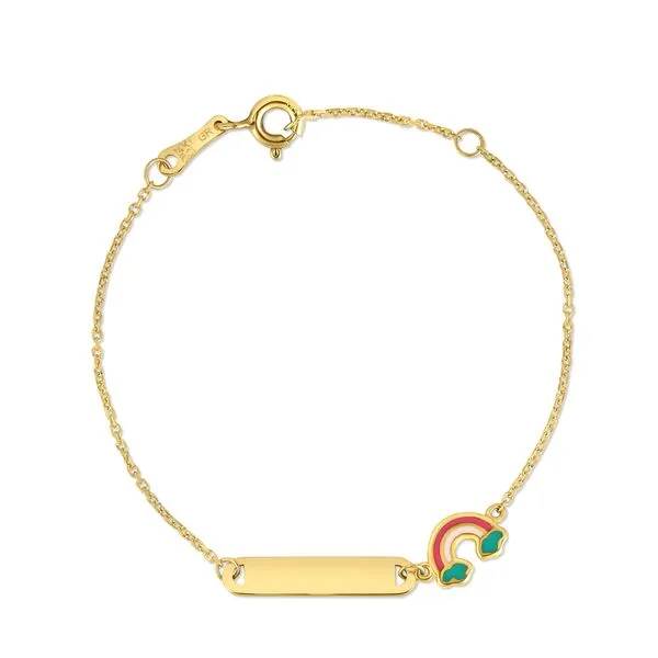 14K Rainbow Children's Bracelet Tennies Jewelry Appleton, WI