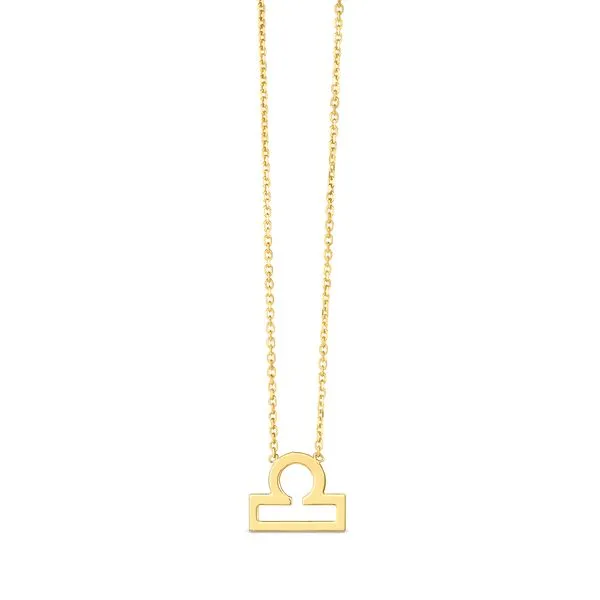 14K Gold Libra Necklace Tennies Jewelry Appleton, WI