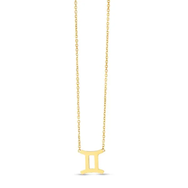 14K Gold Gemini Necklace Tennies Jewelry Appleton, WI
