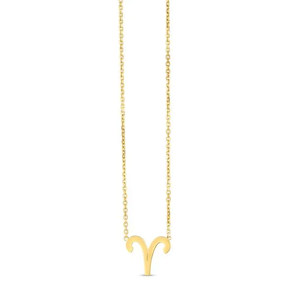 14K Gold Aries Necklace Tennies Jewelry Appleton, WI