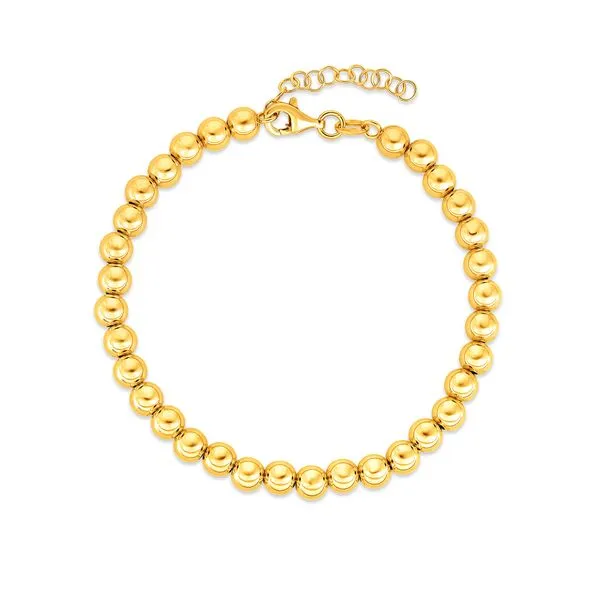 14K Gold 5mm Bead Chain Alan Miller Jewelers Oregon, OH