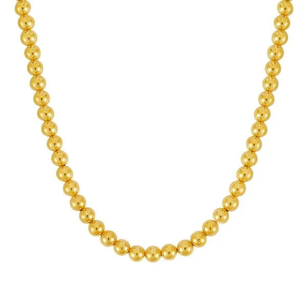 14K Gold 8mm Bead Chain Tennies Jewelry Appleton, WI