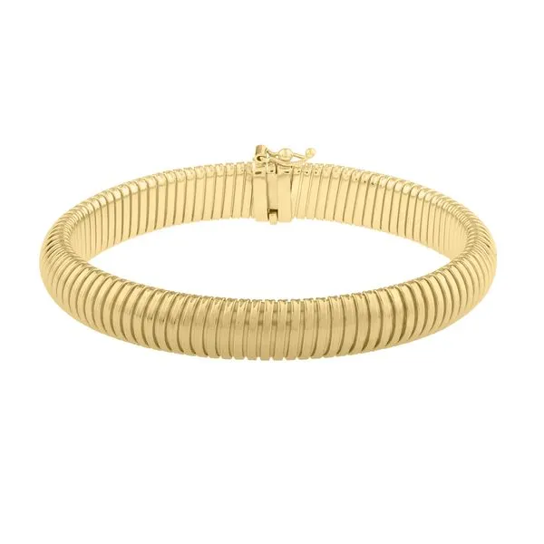 14K 9mm Tubogas Bracelet James & Williams Jewelers Berwyn, IL