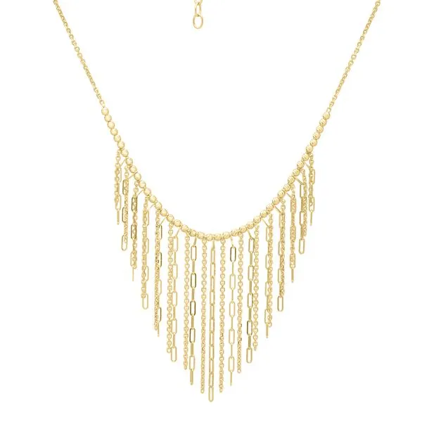 14K Fringe Necklace Scirto's Jewelry Lockport, NY