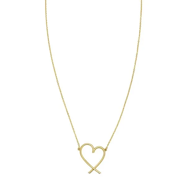 14K Delicate Heart Necklace Jimmy Smith Jewelers Decatur, AL