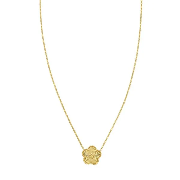 14K Radiating Flower Necklace Tennies Jewelry Appleton, WI