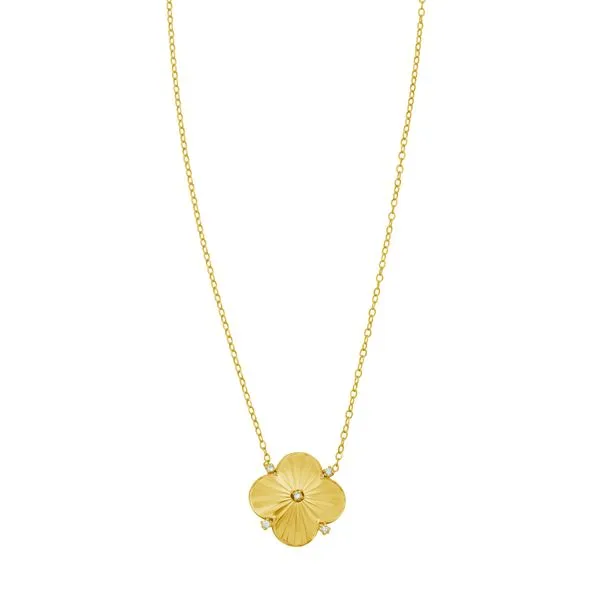 14K Diamond Clover Pendant Jim's Jewelers Tyler, TX