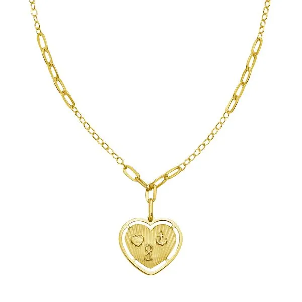 14K Lucky Forever Heart Necklace Clater Jewelers Louisville, KY