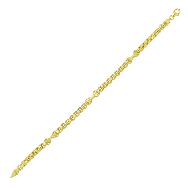 14K Gold Round Box Hardware Bracelet Tennies Jewelry Appleton, WI