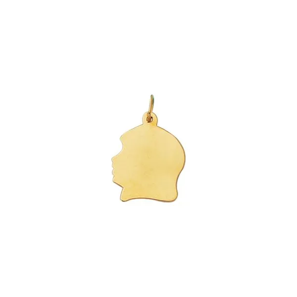 14K Gold Medium Girl Charm Tennies Jewelry Appleton, WI
