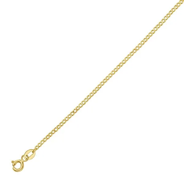 14K Gold 1.8mm Comfort Curb Chain Alan Miller Jewelers Oregon, OH