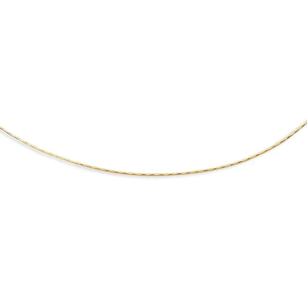 14K Gold 1.1mm Round Omega with Screw Back Lock Tennies Jewelry Appleton, WI