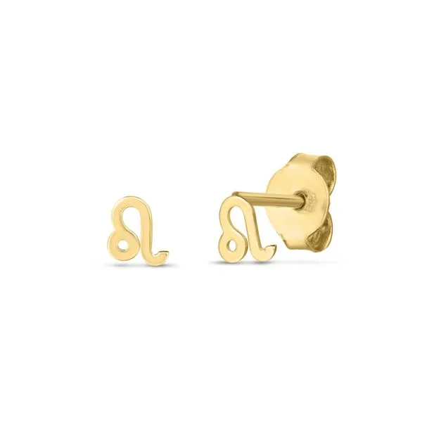 14K Gold Leo Studs Tennies Jewelry Appleton, WI