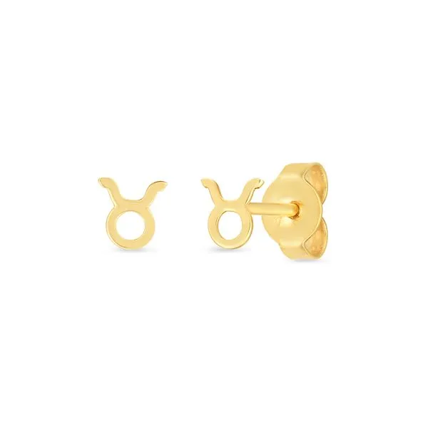 14K Gold Taurus Studs Tennies Jewelry Appleton, WI