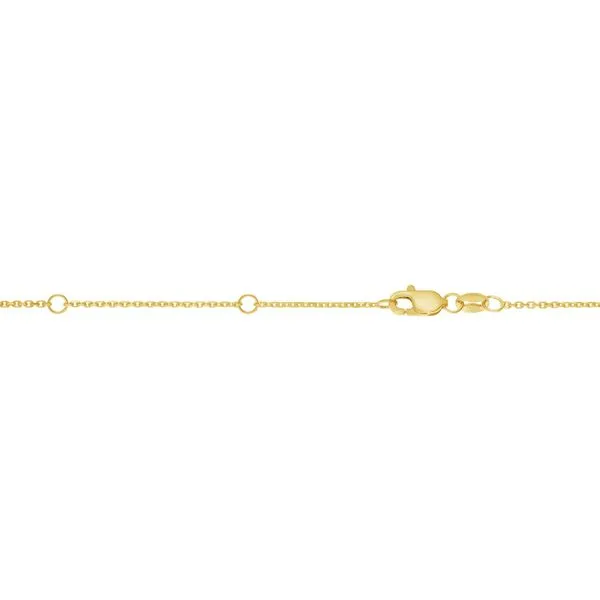 14K Gold 0.87mm Double Extendable Diamond Cut Cable Chain Tennies Jewelry Appleton, WI