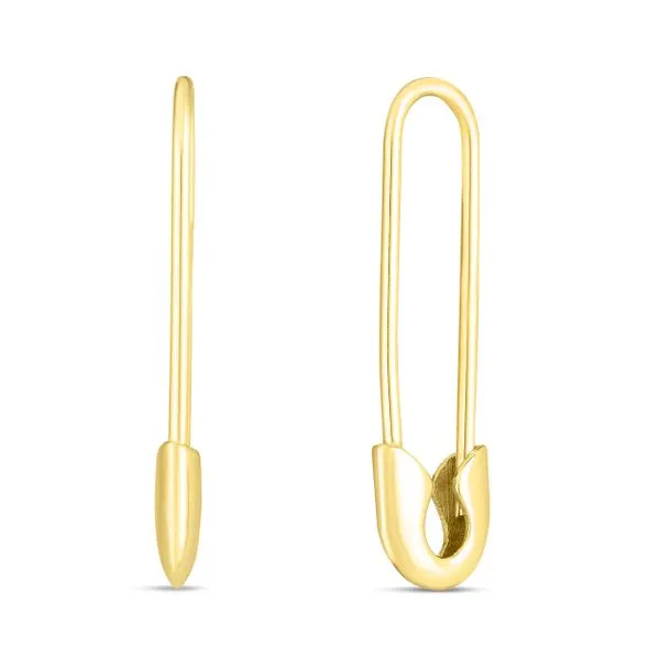 14K Safety Pin Earring Tennies Jewelry Appleton, WI