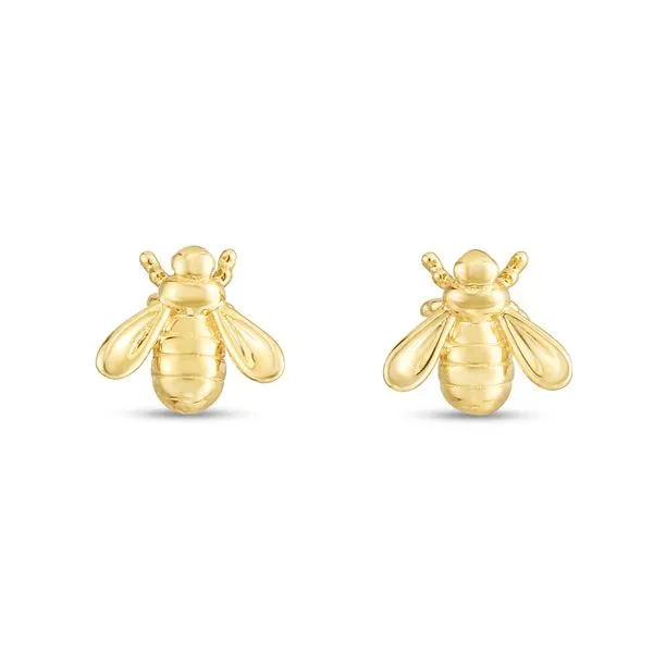14K Bee Studs Alan Miller Jewelers Oregon, OH