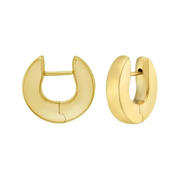 14K Thick Post Hoops Tennies Jewelry Appleton, WI