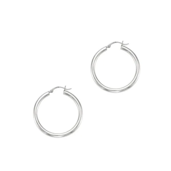 14K Gold 4x40mm Hoops Tennies Jewelry Appleton, WI