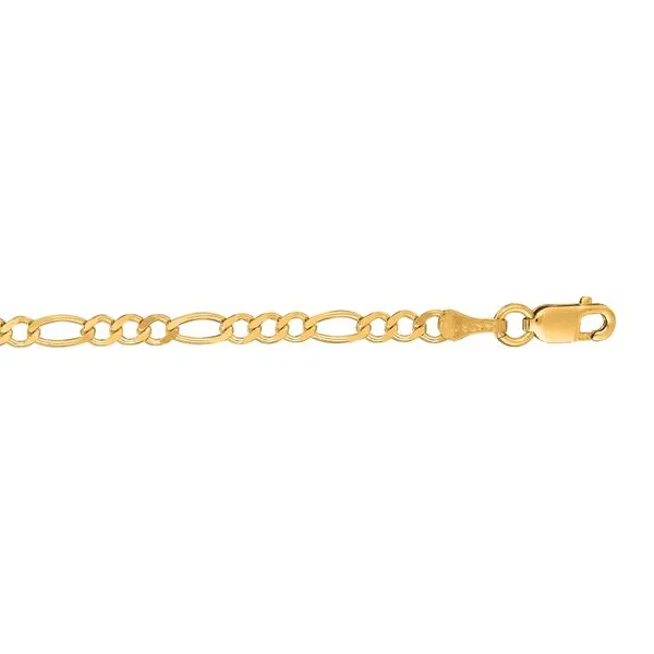 14K Gold 3.1mm Figaro Chain  Alan Miller Jewelers Oregon, OH