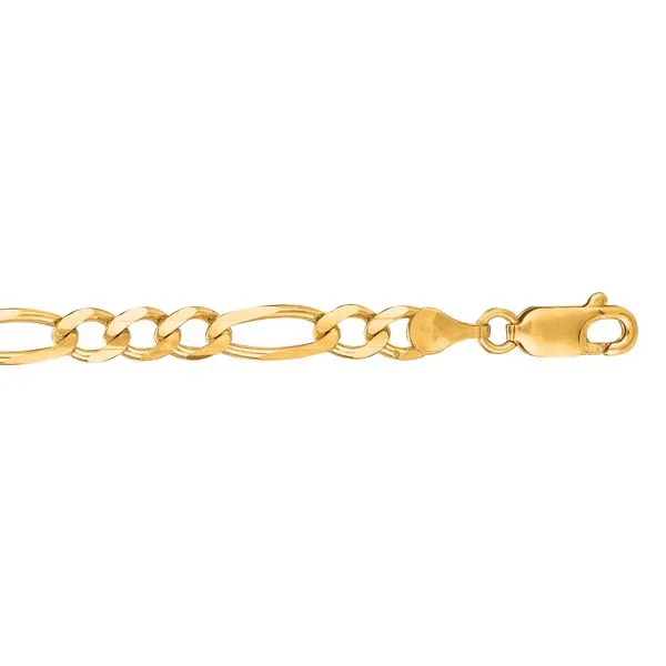 14K Gold 4.5mm Figaro Chain  Alan Miller Jewelers Oregon, OH