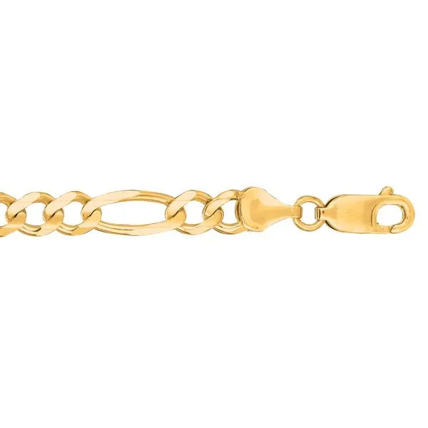 14K Gold 6mm Figaro Chain  Tennies Jewelry Appleton, WI