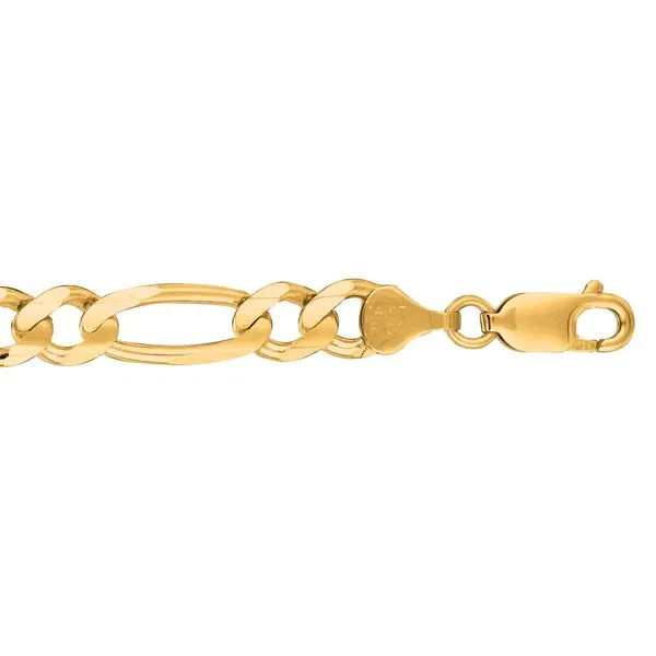 14K Gold 7mm Figaro Chain  Alan Miller Jewelers Oregon, OH