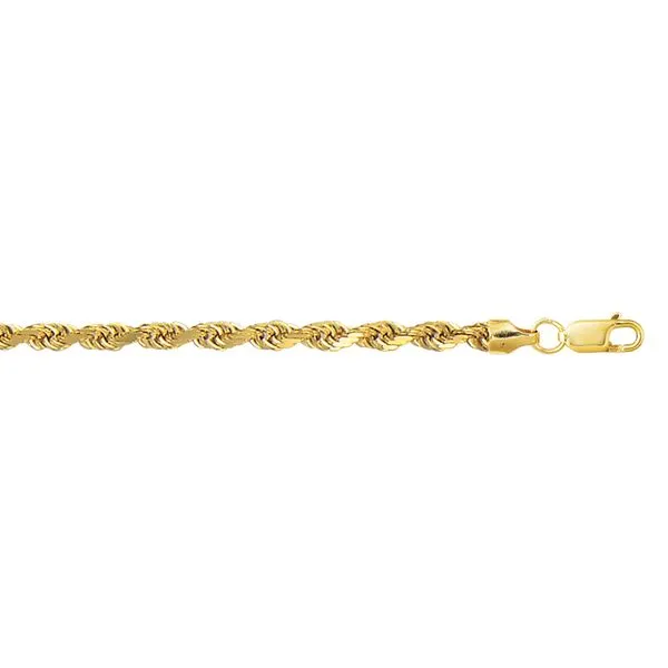 14K Gold 5mm Lite Rope Chain  Tennies Jewelry Appleton, WI