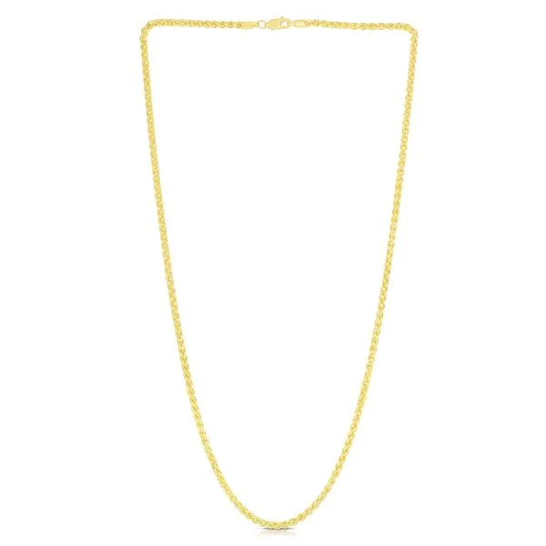 14K Gold 2.8mm Lite Round Wheat Chain  Alan Miller Jewelers Oregon, OH