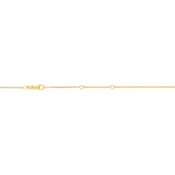 18K Gold 1.3mm Double Extendable Cable Chain Tennies Jewelry Appleton, WI