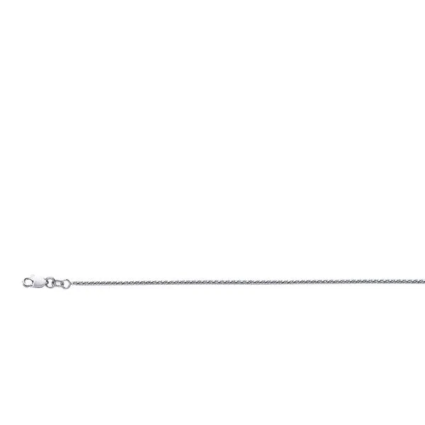 18K Gold 1.4mm Round Wheat Chain  Tennies Jewelry Appleton, WI