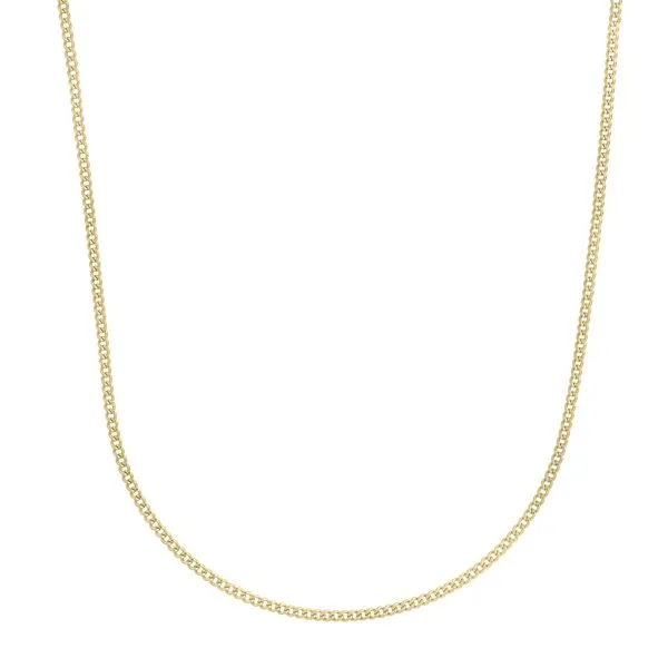 14K Gold 2.2mm Light Gourmette Chain Moseley Diamond Showcase Inc Lexington, SC