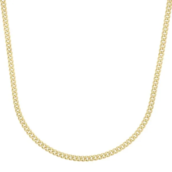 14K Gold 3.65mm Light Gourmette Chain James & Williams Jewelers Berwyn, IL