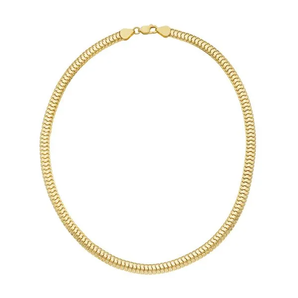 14K 6.5mm Lite Oval Snake Chain Jim's Jewelers Tyler, TX