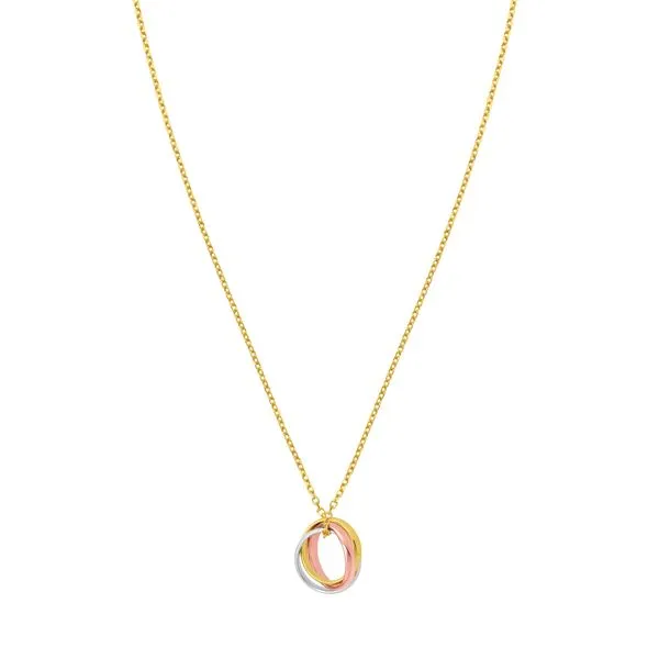 14K Trininty Chain Necklace Avitabile Fine Jewelers Hanover, MA