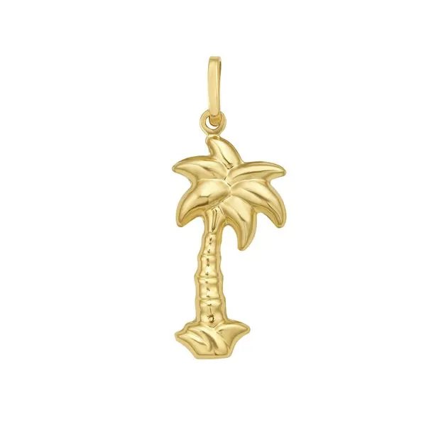 14K Palm Tree Charm Tennies Jewelry Appleton, WI