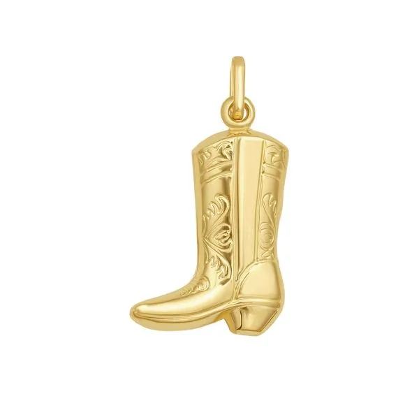 14K Cowboy Boot Charm Avitabile Fine Jewelers Hanover, MA