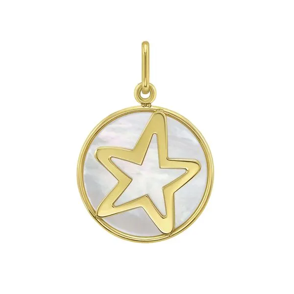 14K Gold MOP Starfish Charm Clater Jewelers Louisville, KY