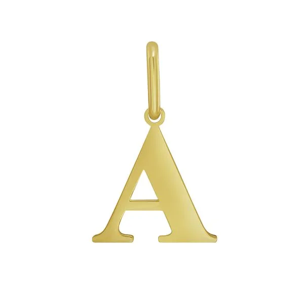 14K Gold Initial A Charm Tennies Jewelry Appleton, WI