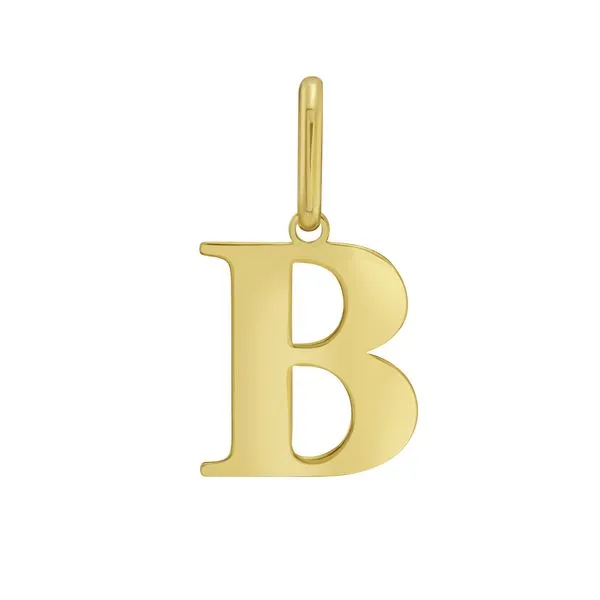 14K Gold Initial B Charm Tennies Jewelry Appleton, WI