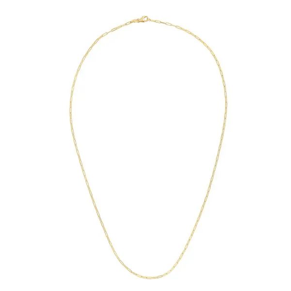 14K Gold 1.5mm Paperclip Chain Rebel Diamonds New Hampton, IA