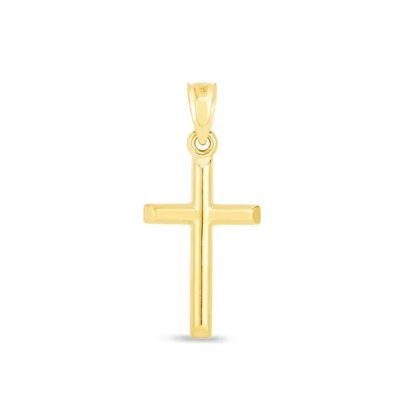 14K Gold Petite Cross Alan Miller Jewelers Oregon, OH