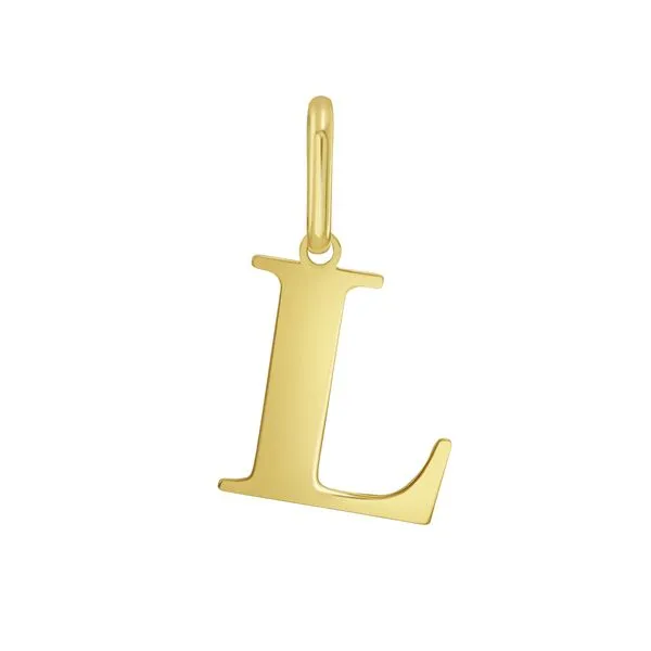 14K Gold Initial L Charm Tennies Jewelry Appleton, WI
