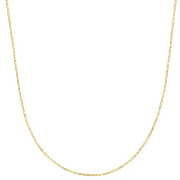 14K Gold 1.3mm Popcorn Chain Scirto's Jewelry Lockport, NY