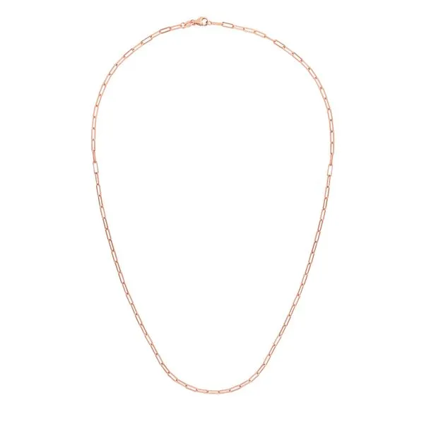 14K Gold 2.1mm Paperclip Chain  Rebel Diamonds New Hampton, IA