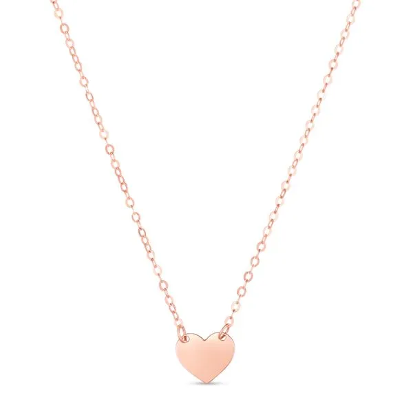 14K Pink Mini Heart Pendant Tennies Jewelry Appleton, WI