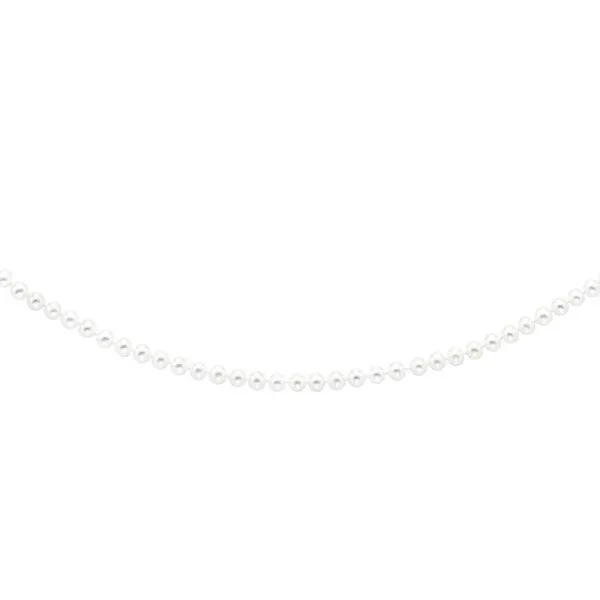 14K Gold 6.5-7.0MM Pearl Strand Necklace Tennies Jewelry Appleton, WI